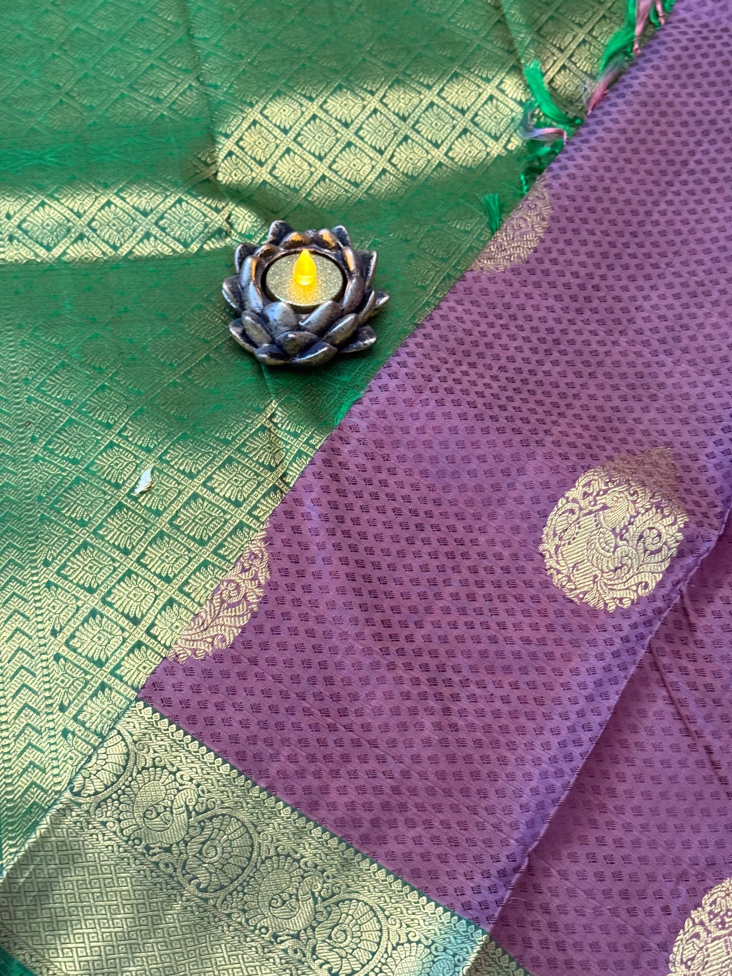 Kancheepuram Handwoven Silk Saree
