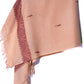 Pashmina Shawl - Cream with Dark Boundary