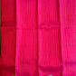 Handloom Pink Kanjeevaram Saree | Modern Blue and Golden Floral Design