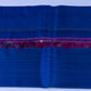 Handloom Royal Blue Kanjeevaram Silk Saree with Gold Zari & Purple Border