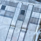 Elegant White Saree with Grey Kasavu Checks for Onam & Vishu Celebrations