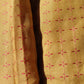 Sandal with contrast pink Soft silk Saree